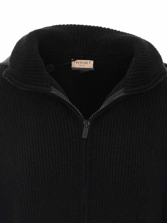 26FW 트윈셋 케이프 262TA443000006 BLACK - TWINSET