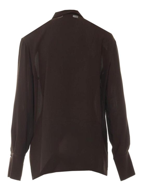 26FW 리우조 셔츠 CF6207T2578X0807 BROWN - LIU JO