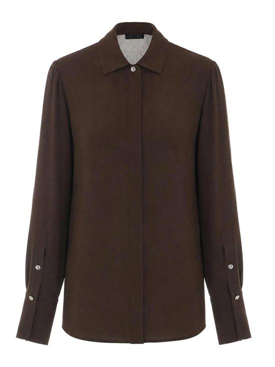 26FW 리우조 셔츠 CF6207T2578X0807 BROWN