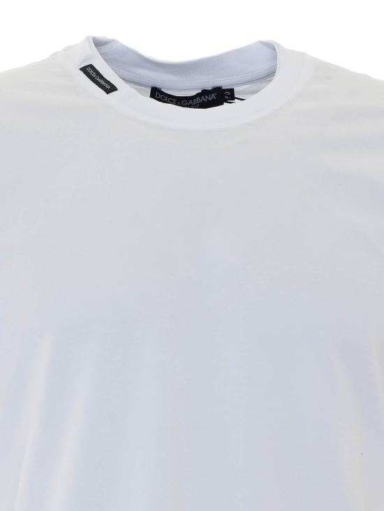 26FW 돌체앤가바나 반팔 티셔츠 G8TW5TFU7EQW0800 WHITE - DOLCE & GABBANA