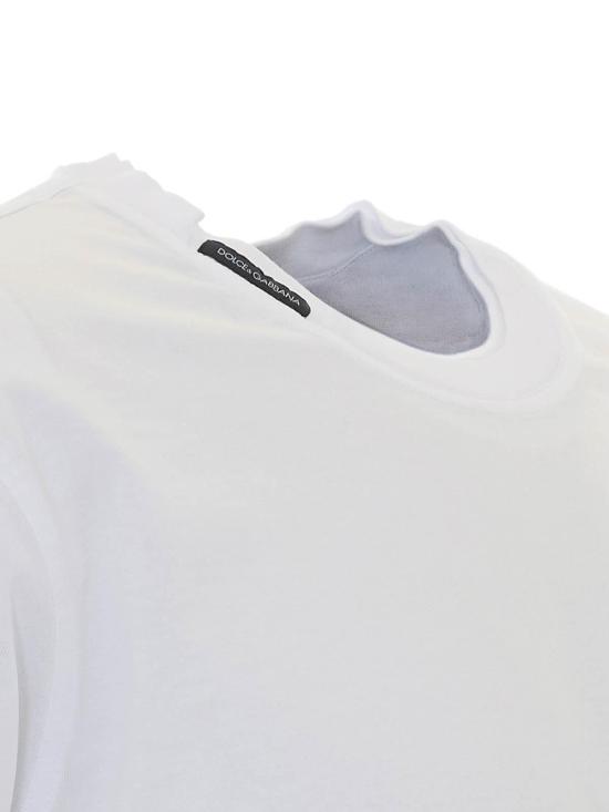 26FW 돌체앤가바나 반팔 티셔츠 G8TW5TFU7EQW0800 WHITE - DOLCE & GABBANA