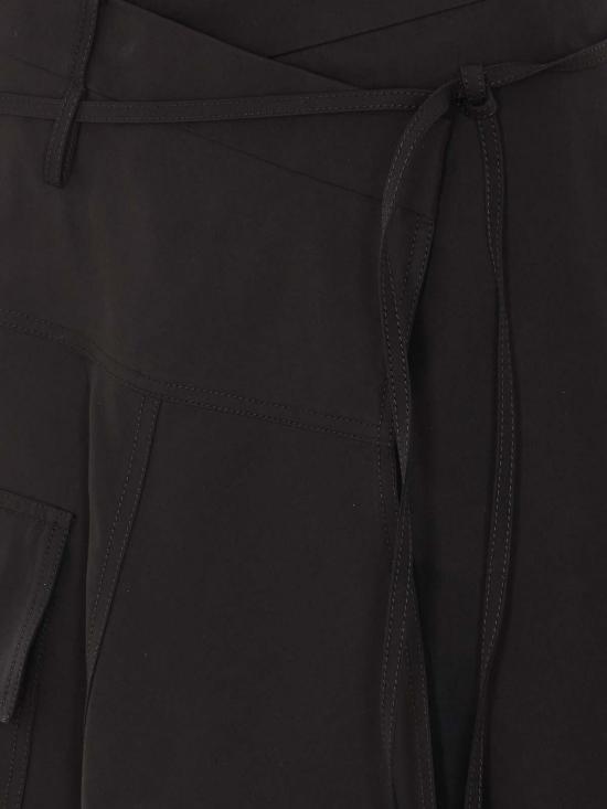 26FW 보테가베네타 미디 스커트 872760V6D101010 BLACK - BOTTEGA VENETA