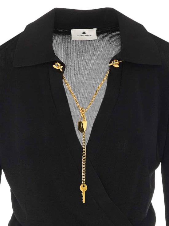 26FW 엘리자베타프랜치 민소매 티셔츠 BK03S66E2110 BLACK - ELISABETTA FRANCHI