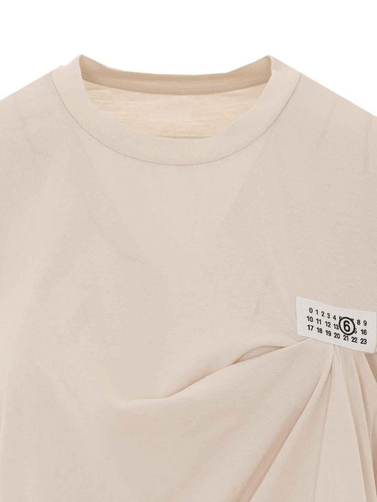 26FW MM6 메종마르지엘라 반팔 티셔츠 S52NF0018M20048103 WHITE - MM6 MAISON MARGIELA