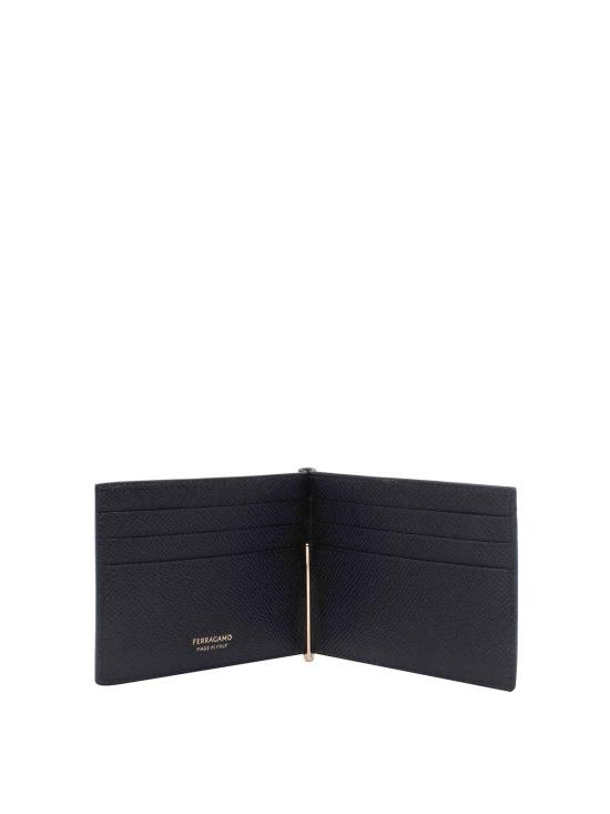 26FW 살바토레 페라가모 간치니 머니클립 반지갑 776473661475 BLACK - SALVATORE FERRAGAMO
