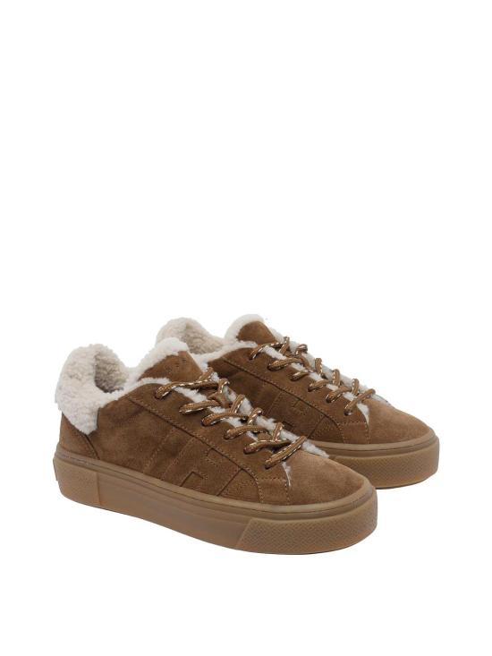 26FW 호간 스니커즈 HXW7050GG10UTB7D99 LIGHT BROWN - HOGAN