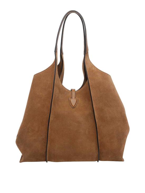 26FW 토즈 T 타임리스 미니 쇼핑백 XBWTSBA0300P3A7L12 BROWN - TODS