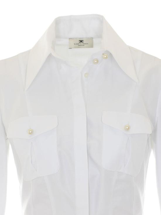 26FW 엘리자베타프랜치 셔츠 CA16967E2100 WHITE - ELISABETTA FRANCHI