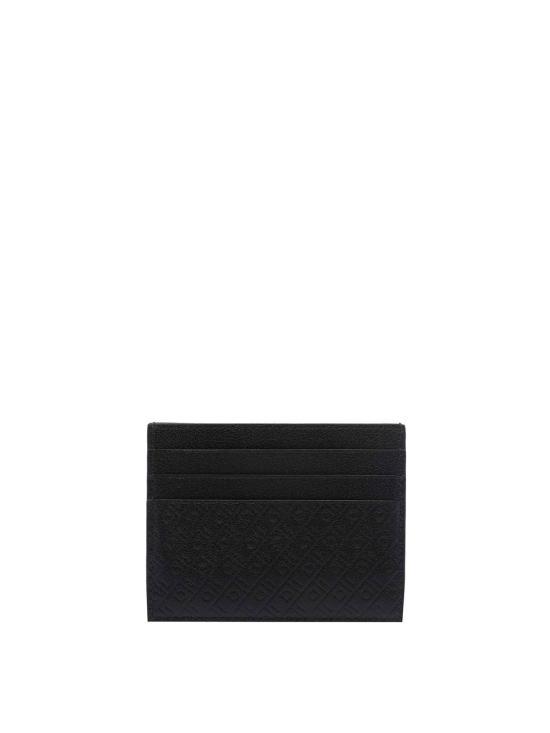26FW 살바토레 페라가모 간치니 모노그램 카드 홀더 780076661571 BLACK - SALVATORE FERRAGAMO