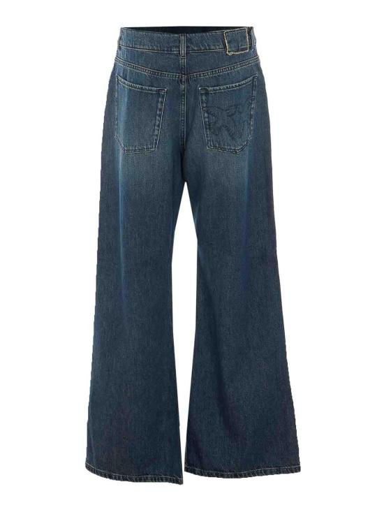 26FW 핑코 스트레이트 팬츠 101733A3G8PJZ BLUE - PINKO