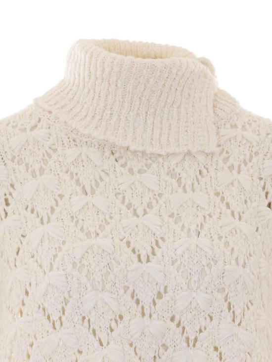 26FW 파비아나 필리피 케이프 SAD216A883D9920145 WHITE - FABIANA FILIPPI