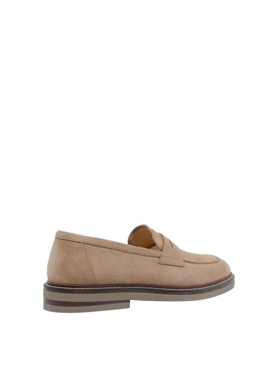 26FW 브루넬로 쿠치넬리 슈즈 MZUSOLT709C7962 BEIGE - BRUNELLO CUCINELLI