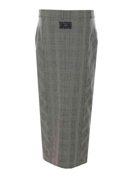 26FW 핑코 미디 스커트 107448A3FFCYZ GREY - PINKO