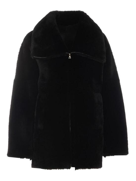 26FW 블랑샤 무스탕 26100302NERO BLACK