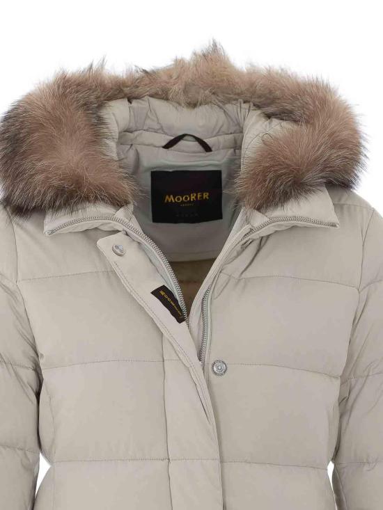 26FW 무레르 자가라 KN 롱 다운 자켓 ZAGARAKNU0119 WHITE - MOORER