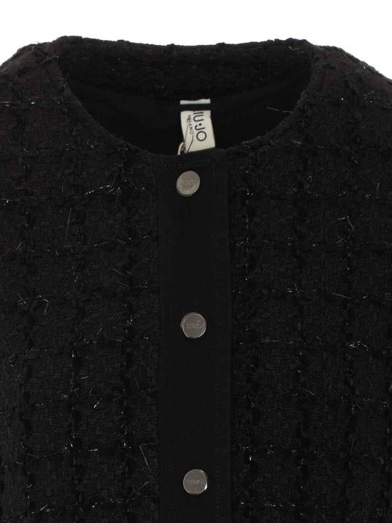 26FW 리우조 탑 UF6116D038522222 Black - LIU JO