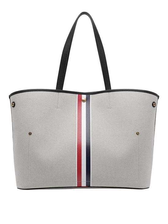 26FW 톰브라운 토트백 MAG477AF0492001 GREY - THOM BROWNE