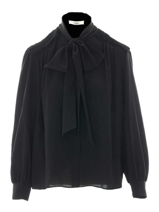 26FW 끌로에 블라우스 CH26AHT30005001 BLACK