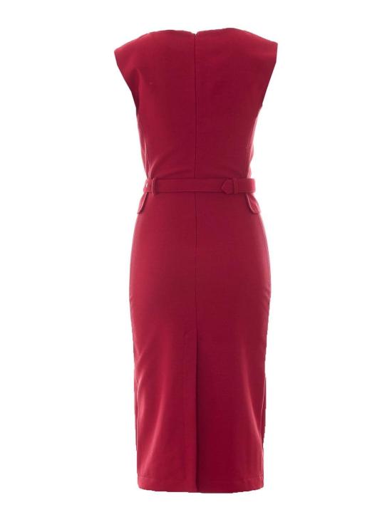 26FW 핑코 미디 스커트 107265A3DAR59 RED - PINKO