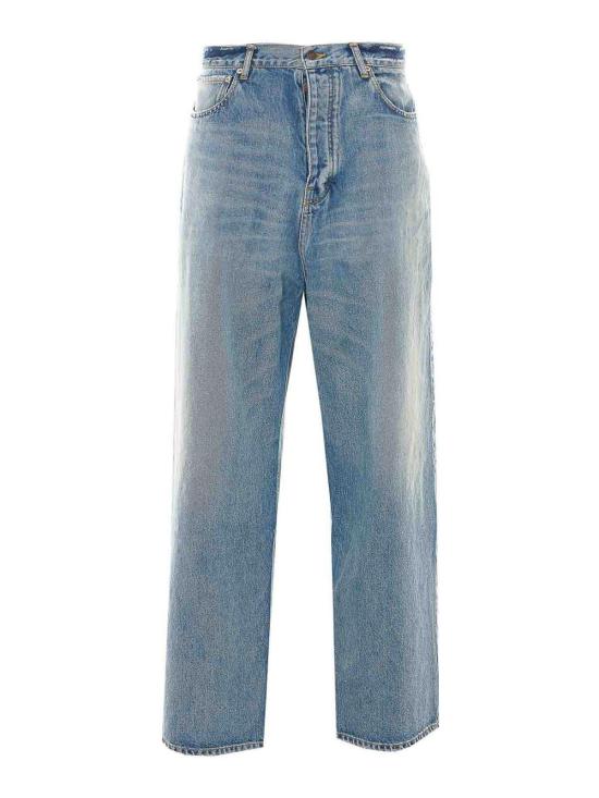 26FW 발렌시아가 배기 진 745213TDW145002 BLUE