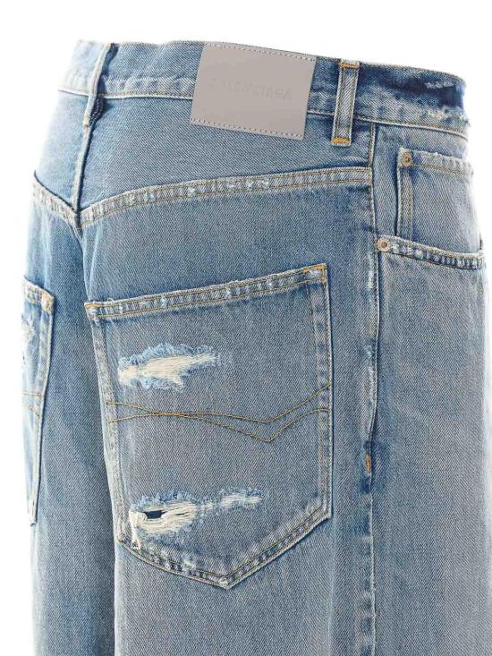26FW 발렌시아가 배기 진 745213TDW145002 BLUE - BALENCIAGA