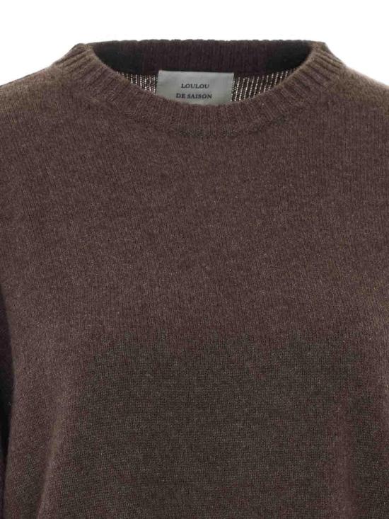 26FW 루루 스튜디오 탑 ANTONLDSCOFFEE Brown - LOULOU STUDIO