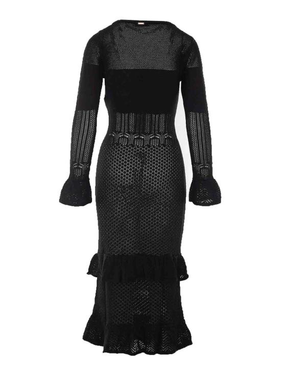 26FW 트윈셋 미디 스커트 262TP307000006 BLACK - TWINSET