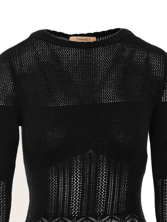 26FW 트윈셋 미디 스커트 262TP307000006 BLACK - TWINSET
