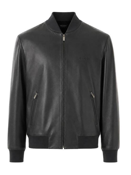 26FW 구찌 가죽 자켓 872085XNBCU1017 GREY