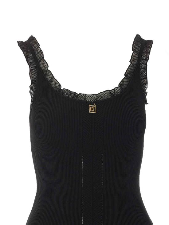 26FW 엘리자베타프랜치 민소매 티셔츠 TK06B66E2110 BLACK - ELISABETTA FRANCHI