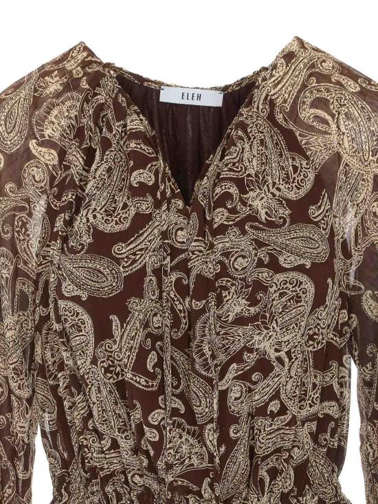 26FW 엘레 미디 스커트 0290MARRONE BROWN - ELEH
