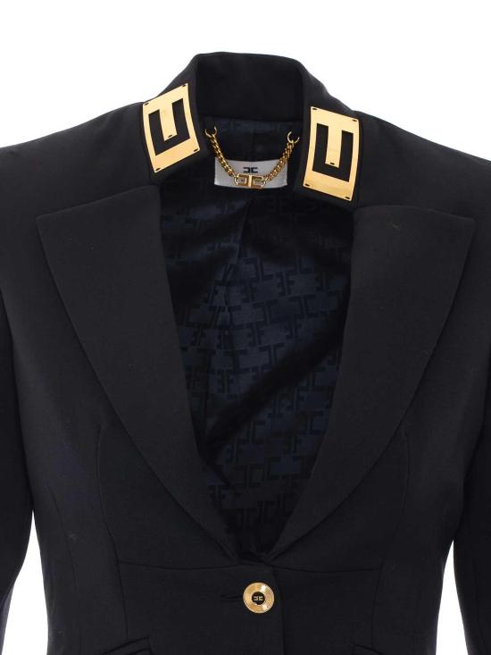 26FW 엘리자베타프랜치 자켓 GI24966E2110 BLACK - ELISABETTA FRANCHI
