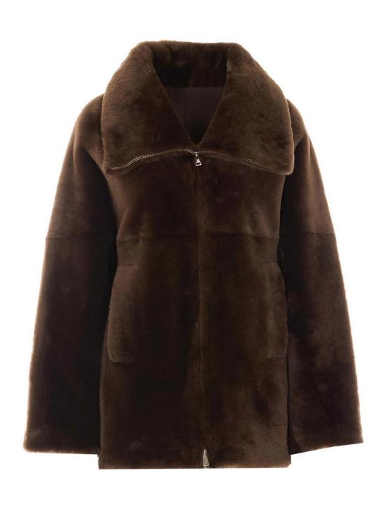 26FW 블랑샤 무스탕 26100302QUERCIA BROWN