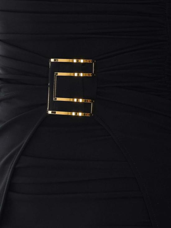 26FW 엘리자베타프랜치 미디 스커트 ABR3567E2110 BLACK - ELISABETTA FRANCHI