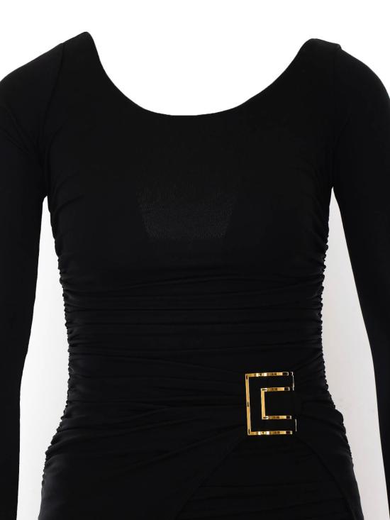 26FW 엘리자베타프랜치 미디 스커트 ABR3567E2110 BLACK - ELISABETTA FRANCHI