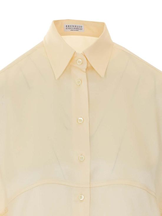 26FW 브루넬로 쿠치넬리 셔츠 MB179M2C06C7925 WHITE - BRUNELLO CUCINELLI