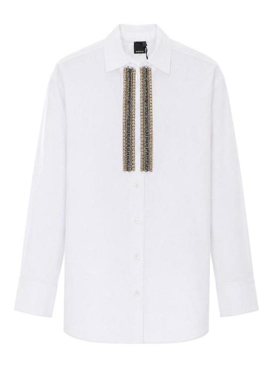 26FW 핑코 셔츠 104708A3HRZ04 WHITE