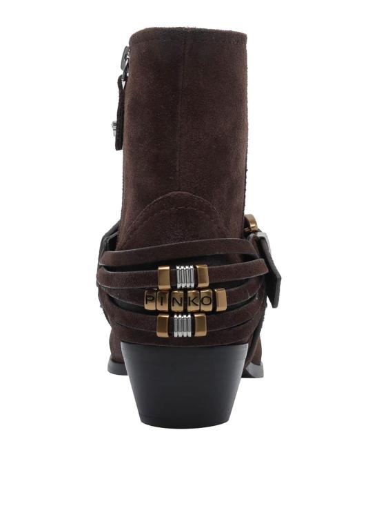 26FW 핑코 부츠 SD0557P151L72 BROWN - PINKO