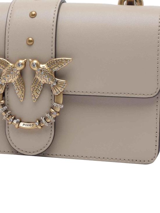 26FW 핑코 크로스백 107071A0F1C50Q BEIGE - PINKO