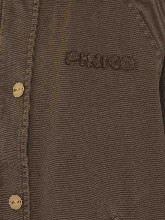 26FW 핑코 패딩 107231A3GVL64 BROWN - PINKO