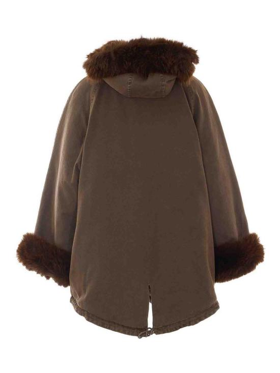 26FW 핑코 패딩 107231A3GVL64 BROWN - PINKO