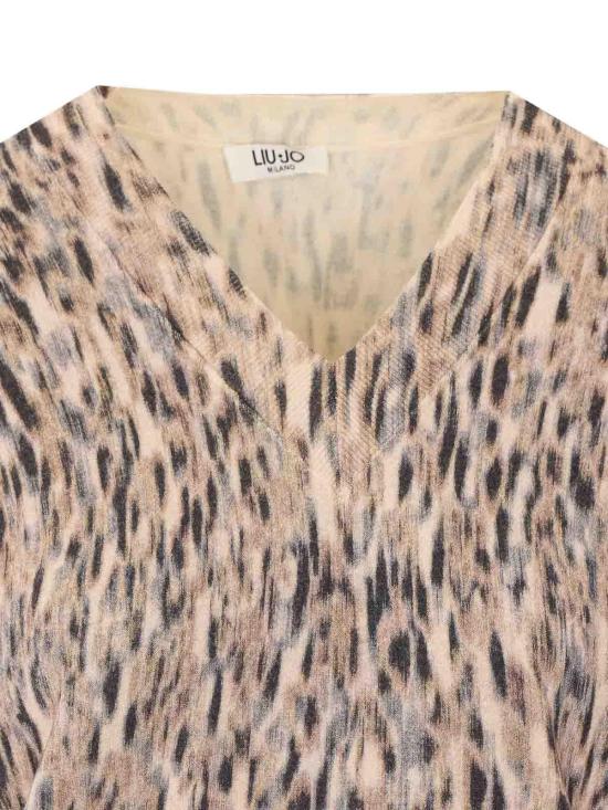 26FW 리우조 탑 WF6311MA52SA9016 Multicolour - LIU JO