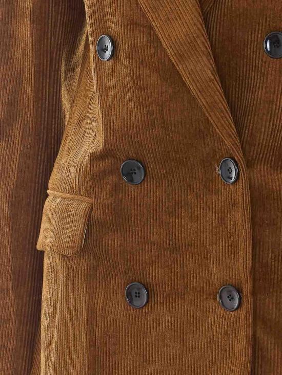 26FW 이자벨마랑에뚜왈 라스마 코듀로이 재킷 VE0686FAD3G02E50CA BROWN - ISABEL MARANT ETOILE