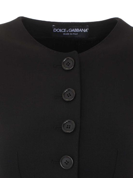 26FW 돌체앤가바나 가디건 F27HETFUBCEN0000 BLACK - DOLCE & GABBANA