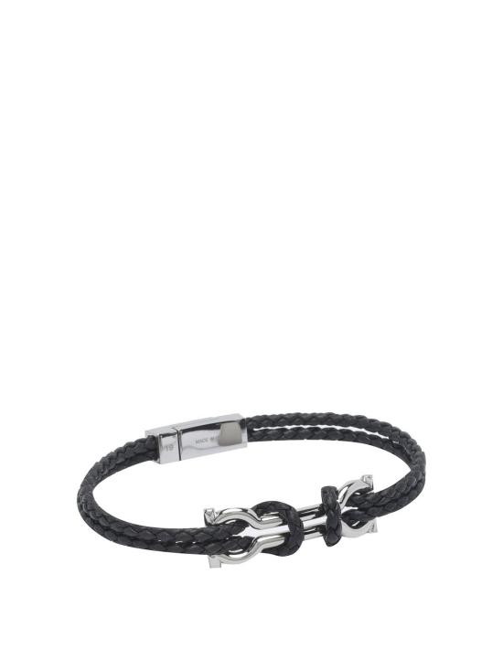 26FW 살바토레 페라가모 브레이슬릿 796082770422 BLACK - SALVATORE FERRAGAMO