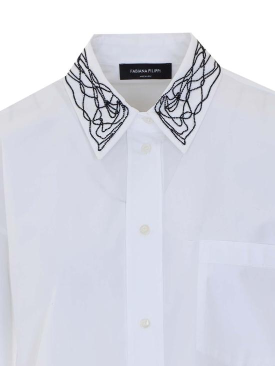 26FW 파비아나 필리피 셔츠 CAD216F416M269VR1 WHITE - FABIANA FILIPPI