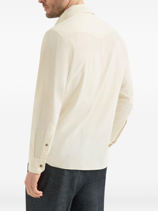 26FW 브루넬로 쿠치넬리 긴팔 셔츠 ML6884008 C6066 - BRUNELLO CUCINELLI