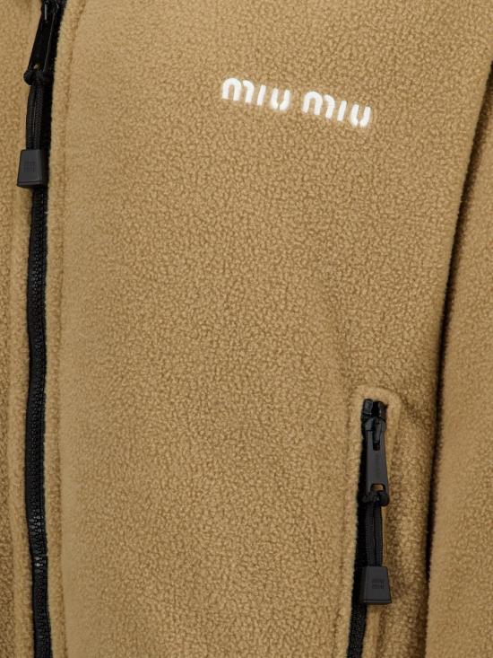 26FW 미우미우 루루 봄버 자켓 ML1147SOOO17OQ F0040 CAMMELLO - MIU MIU