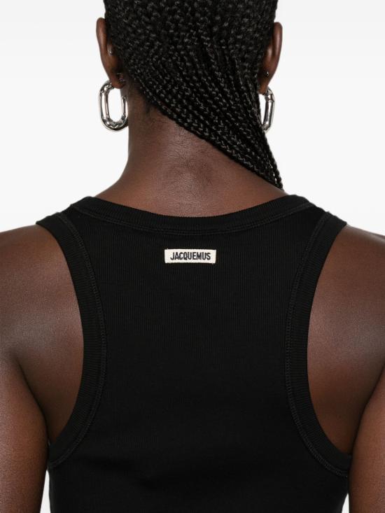 26FW 자크뮈스 반팔 티셔츠 TOW00158AJ00125 990 BLACK - JACQUEMUS