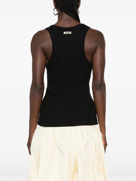 26FW 자크뮈스 반팔 티셔츠 TOW00158AJ00125 990 BLACK - JACQUEMUS